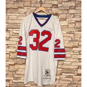 Mitchell & Ness O.J. Simpson Buffalo Bills Throwback Jersey Mens Sz 2XL XXL
